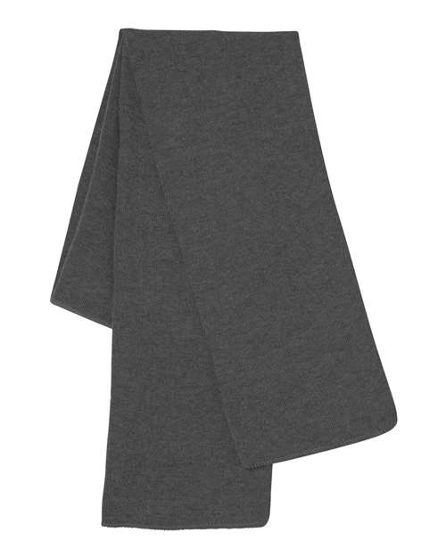Knit Scarf - Heather Charcoal
