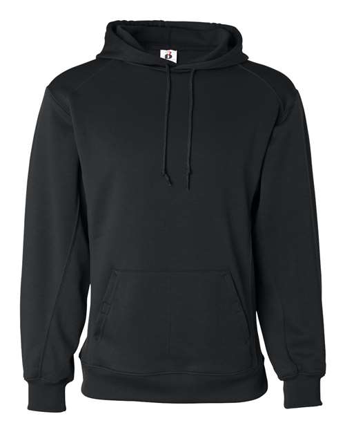 Men's Performance Fleece Hooded Sweatshirt - Black