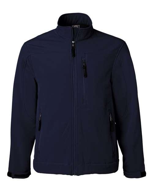 Men's Soft Shell Jacket - Navy