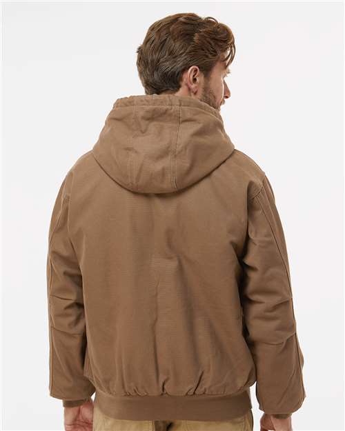 Men's Cheyenne Boulder Cloth™ Hooded Jacket with Tricot Quilt Lining - Field Khaki