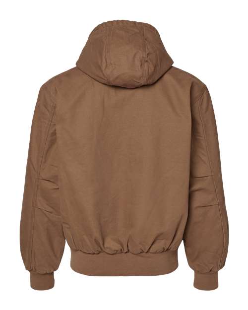 Men's Tall Cheyenne Boulder Cloth™ Hooded Jacket with Tricot Quilt Lining - Field Khaki