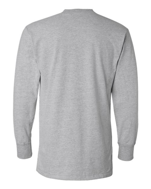 Men's Vintage Brushed Jersey Henley - Oxford