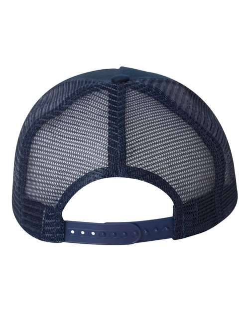 Five-Panel Trucker Cap - Navy