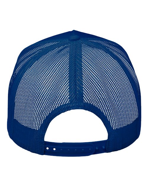 Five-Panel Trucker Cap - Royal Blue