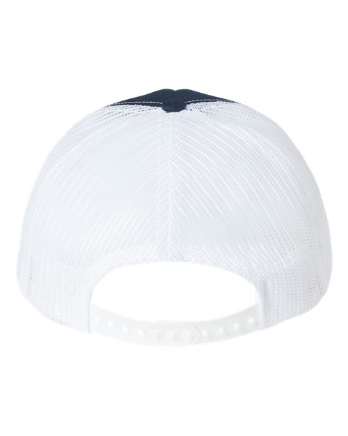 USA-Made Trucker Cap - Navy/ White