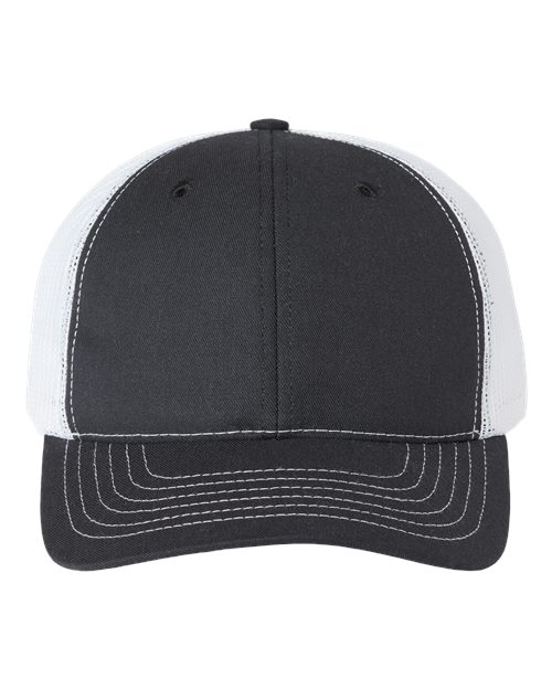 USA-Made Trucker Cap - Black/ White