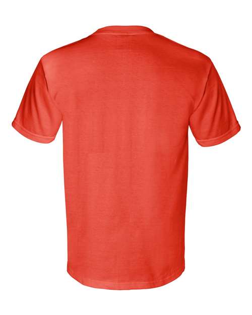 Unisex Union-Made Pocket T-Shirt - Orange