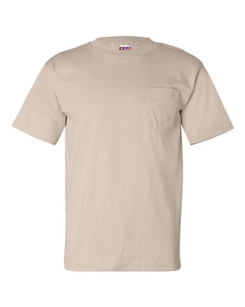 Unisex USA-Made Pocket T-Shirt - Sand