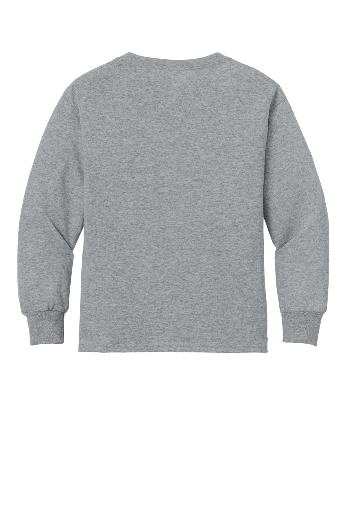 Jerzees Youth Dri-Power 50/50 Cotton/Poly Long Sleeve - Athletic Heather