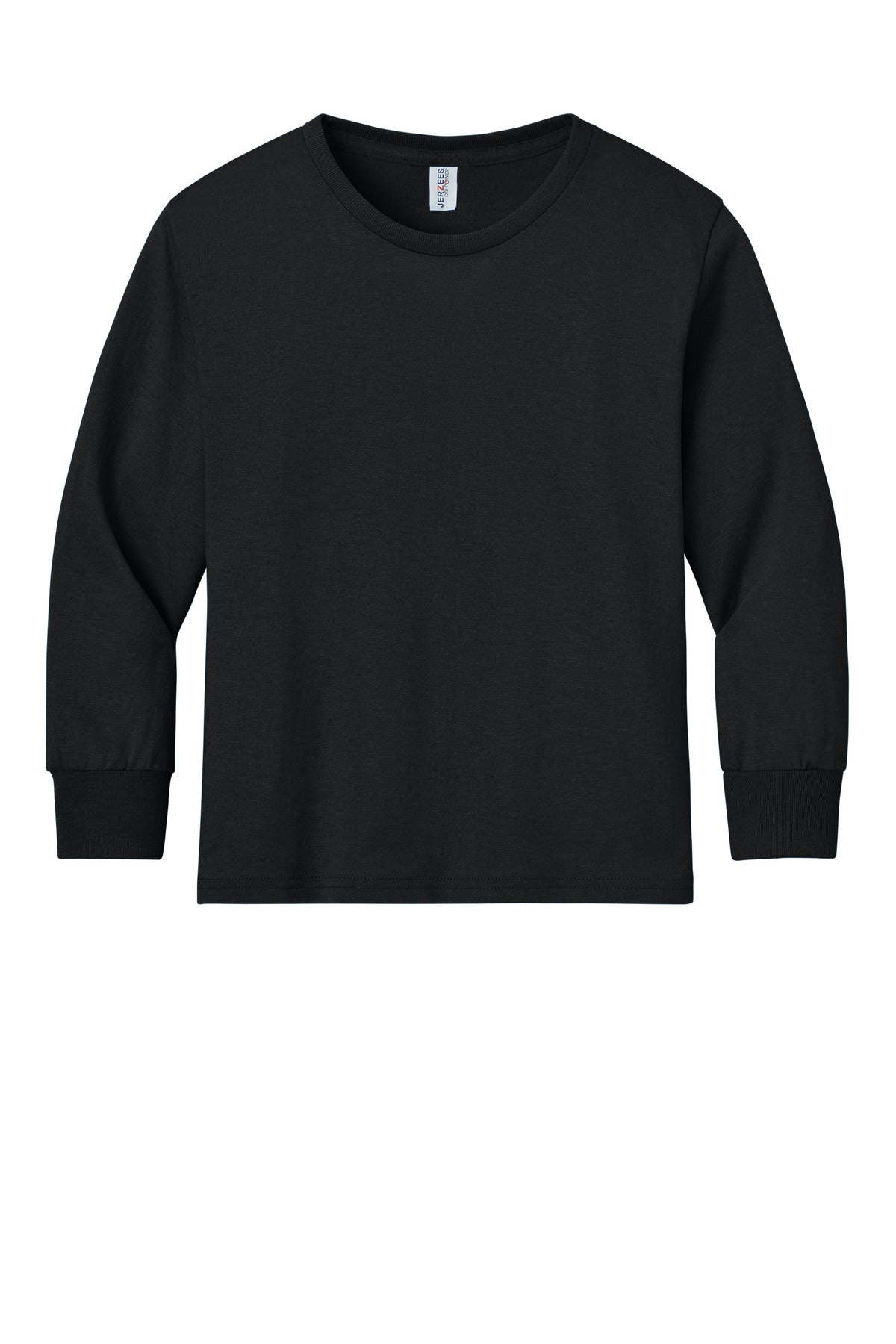 Jerzees Youth Dri-Power 50/50 Cotton/Poly Long Sleeve - Black