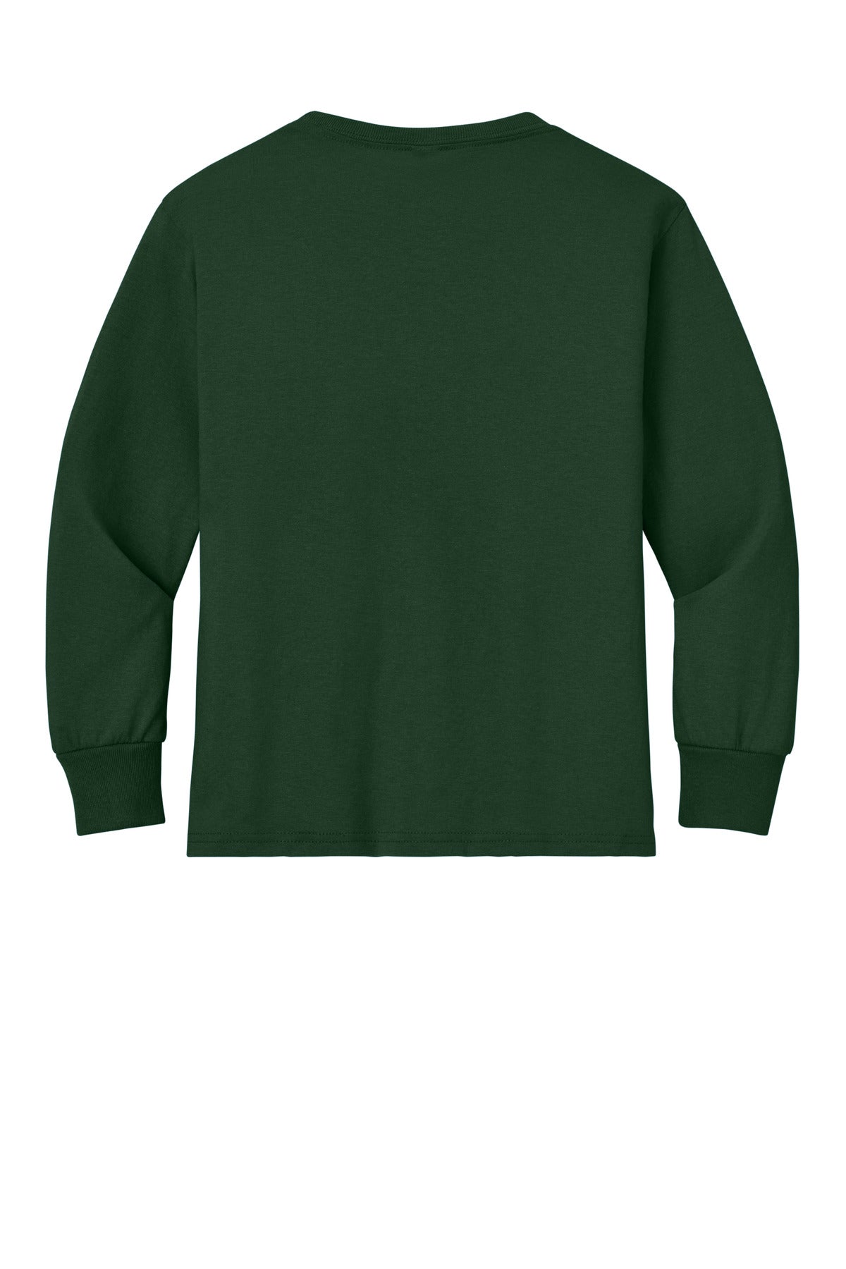 Jerzees Youth Dri-Power 50/50 Cotton/Poly Long Sleeve - Forest Green
