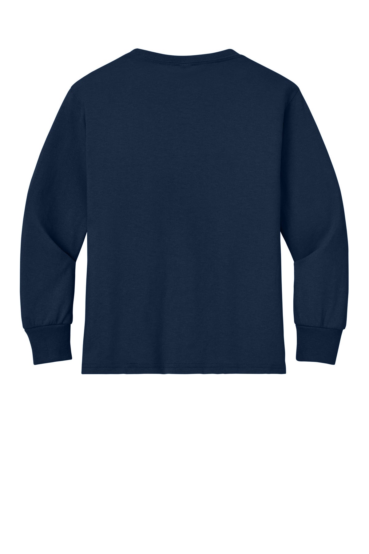 Jerzees Youth Dri-Power 50/50 Cotton/Poly Long Sleeve - J. Navy