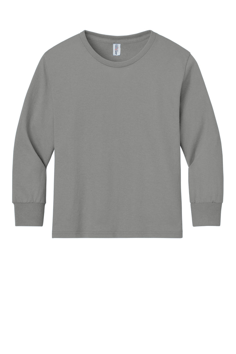 Jerzees Youth Dri-Power 50/50 Cotton/Poly Long Sleeve - Oxford