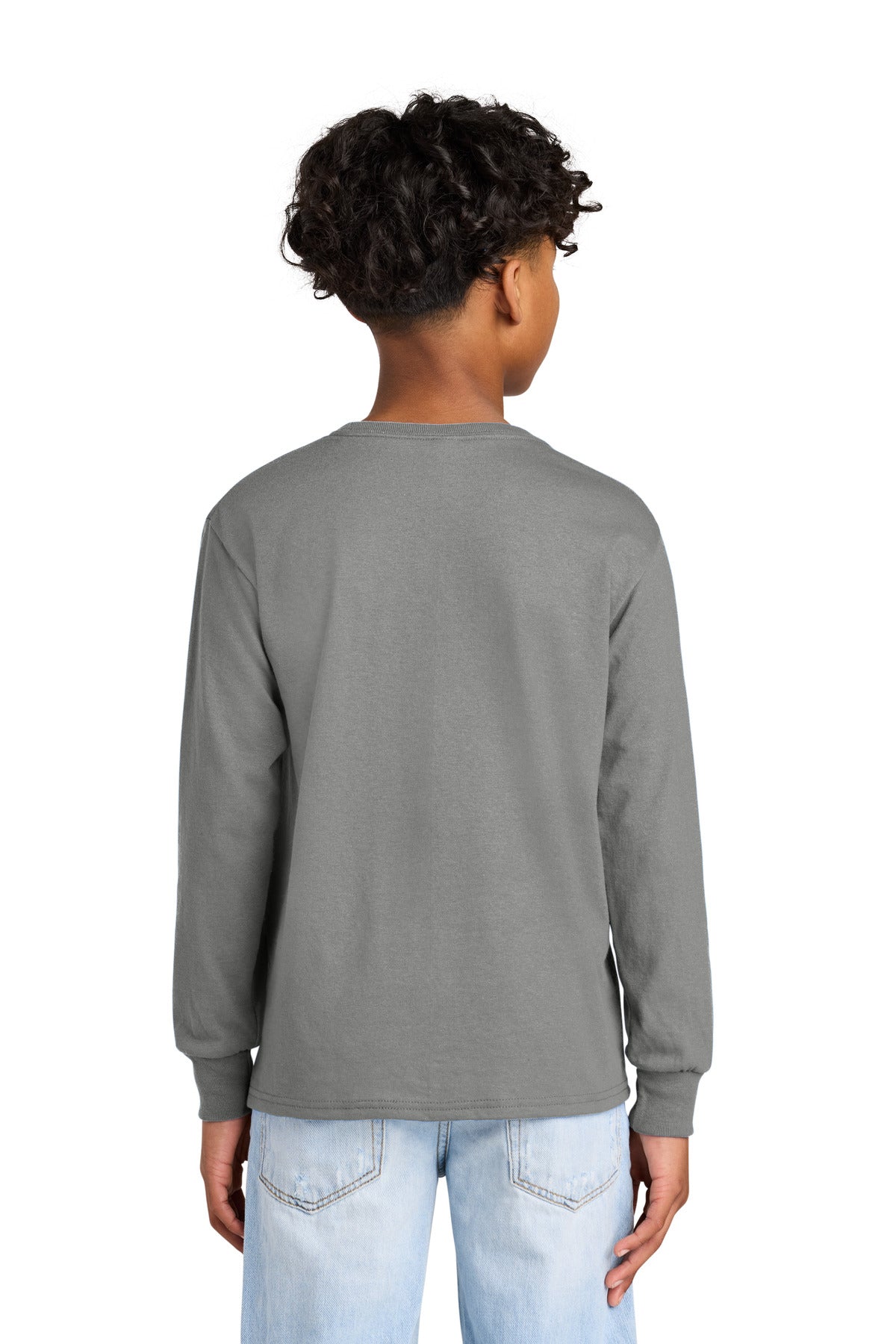 Jerzees Youth Dri-Power 50/50 Cotton/Poly Long Sleeve - Oxford
