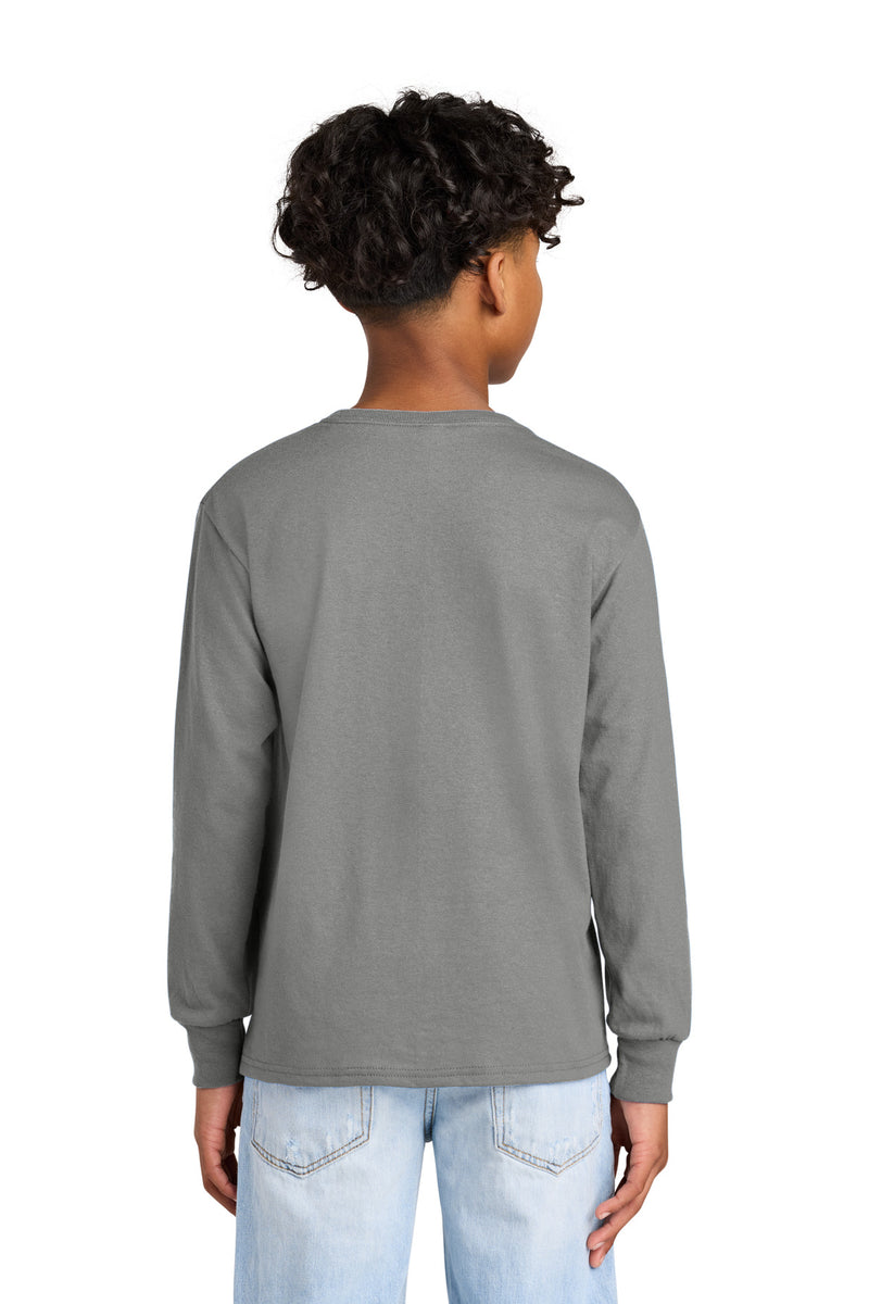 Jerzees Youth Dri-Power 50/50 Cotton/Poly Long Sleeve - Oxford