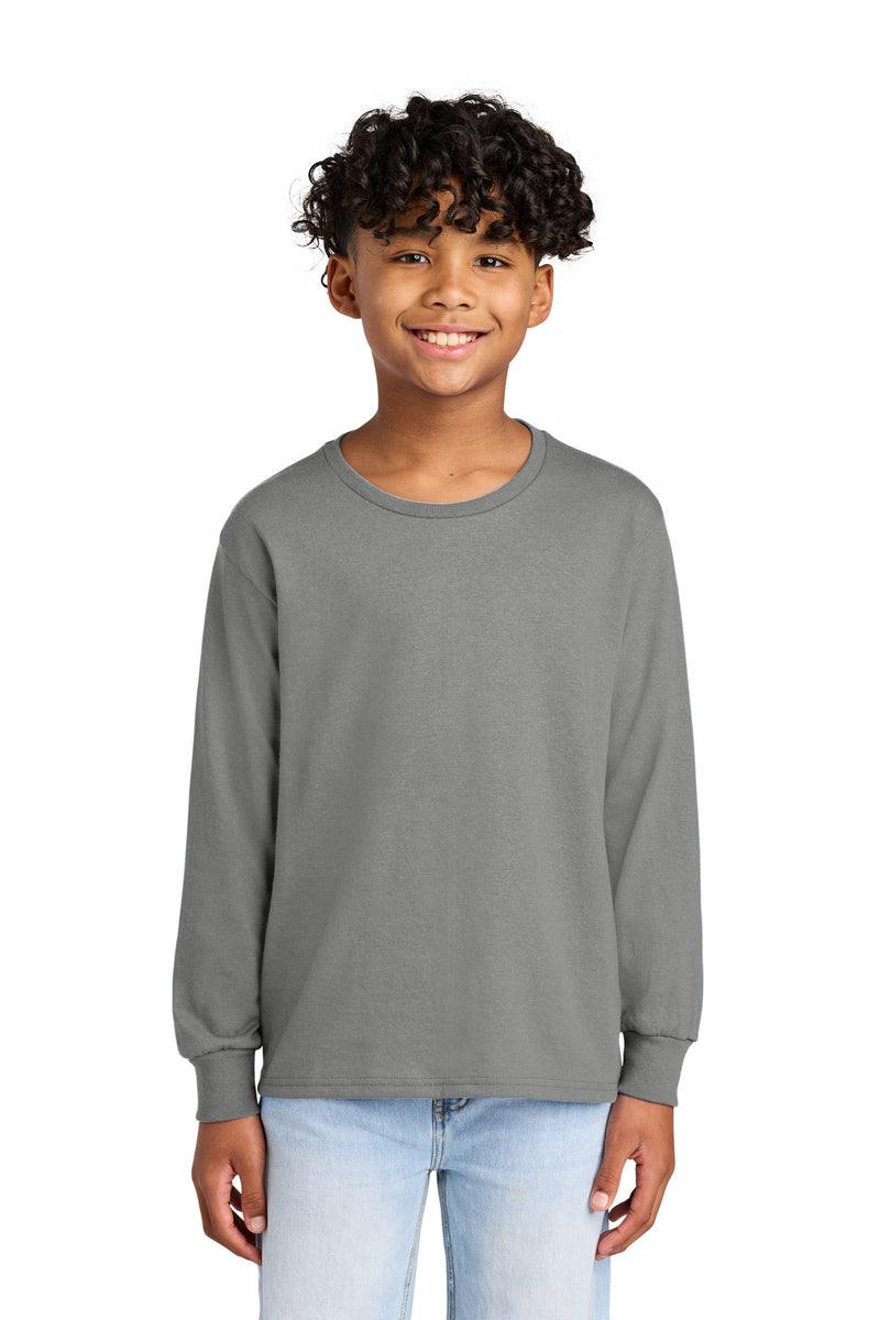 Jerzees Youth Dri-Power 50/50 Cotton/Poly Long Sleeve - Oxford