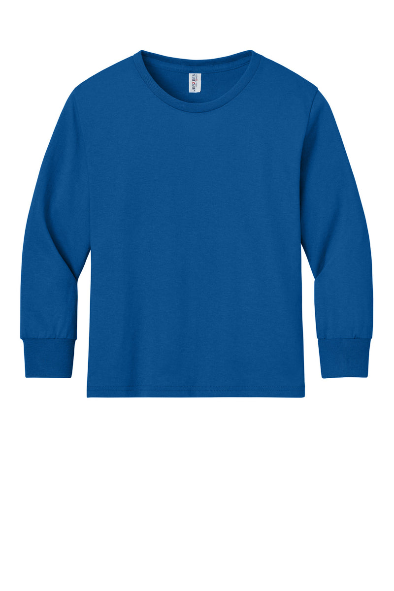 Jerzees Youth Dri-Power 50/50 Cotton/Poly Long Sleeve - Royal