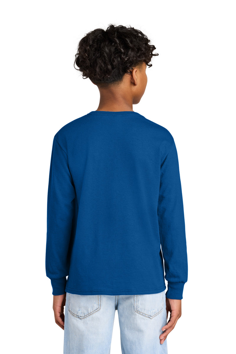 Jerzees Youth Dri-Power 50/50 Cotton/Poly Long Sleeve - Royal