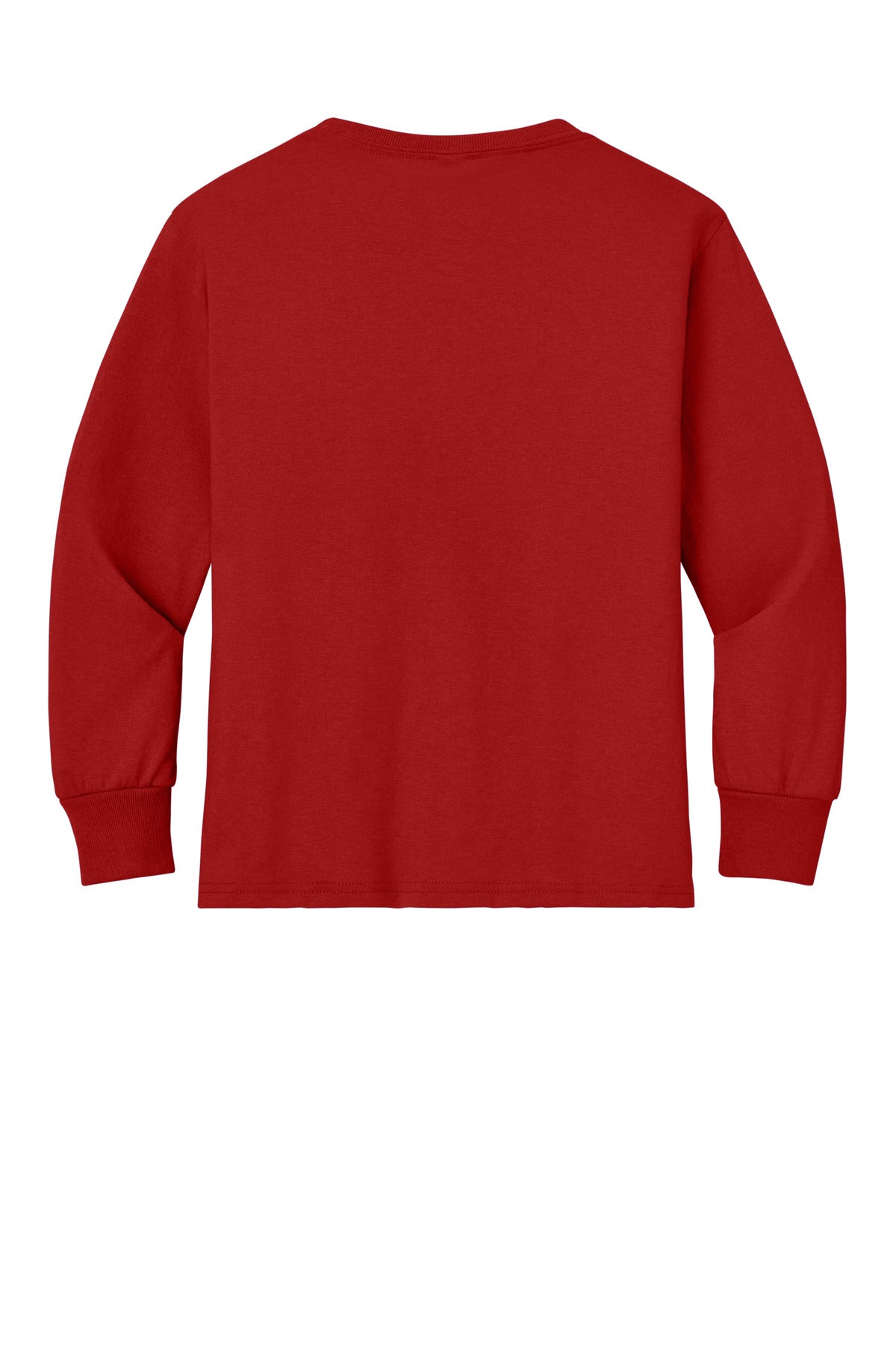 Jerzees Youth Dri-Power 50/50 Cotton/Poly Long Sleeve - True Red