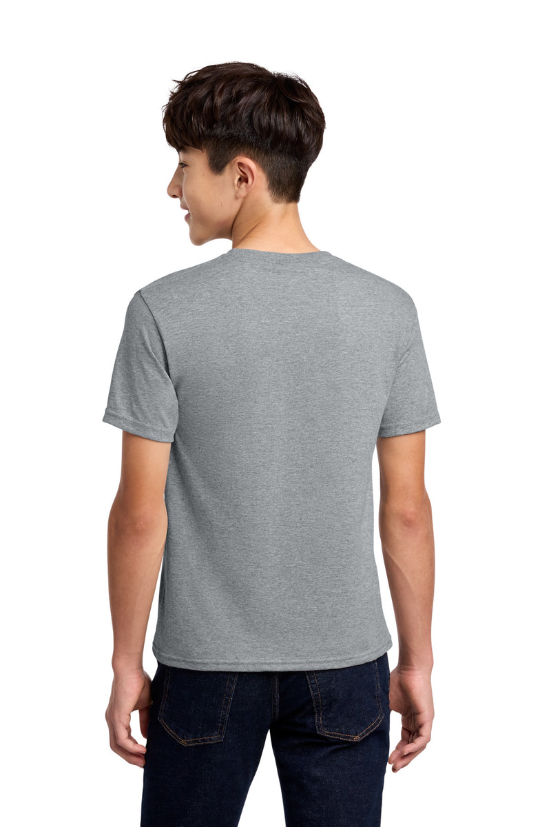 Jerzees - Youth Dri-Power 50/50 Cotton/Poly T-Shirt - Athletic Heather