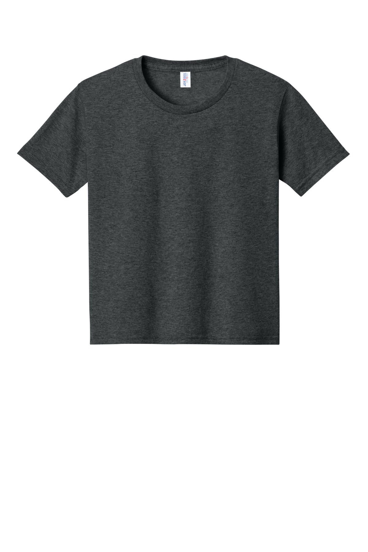 Jerzees - Youth Dri-Power 50/50 Cotton/Poly T-Shirt - Black Heather