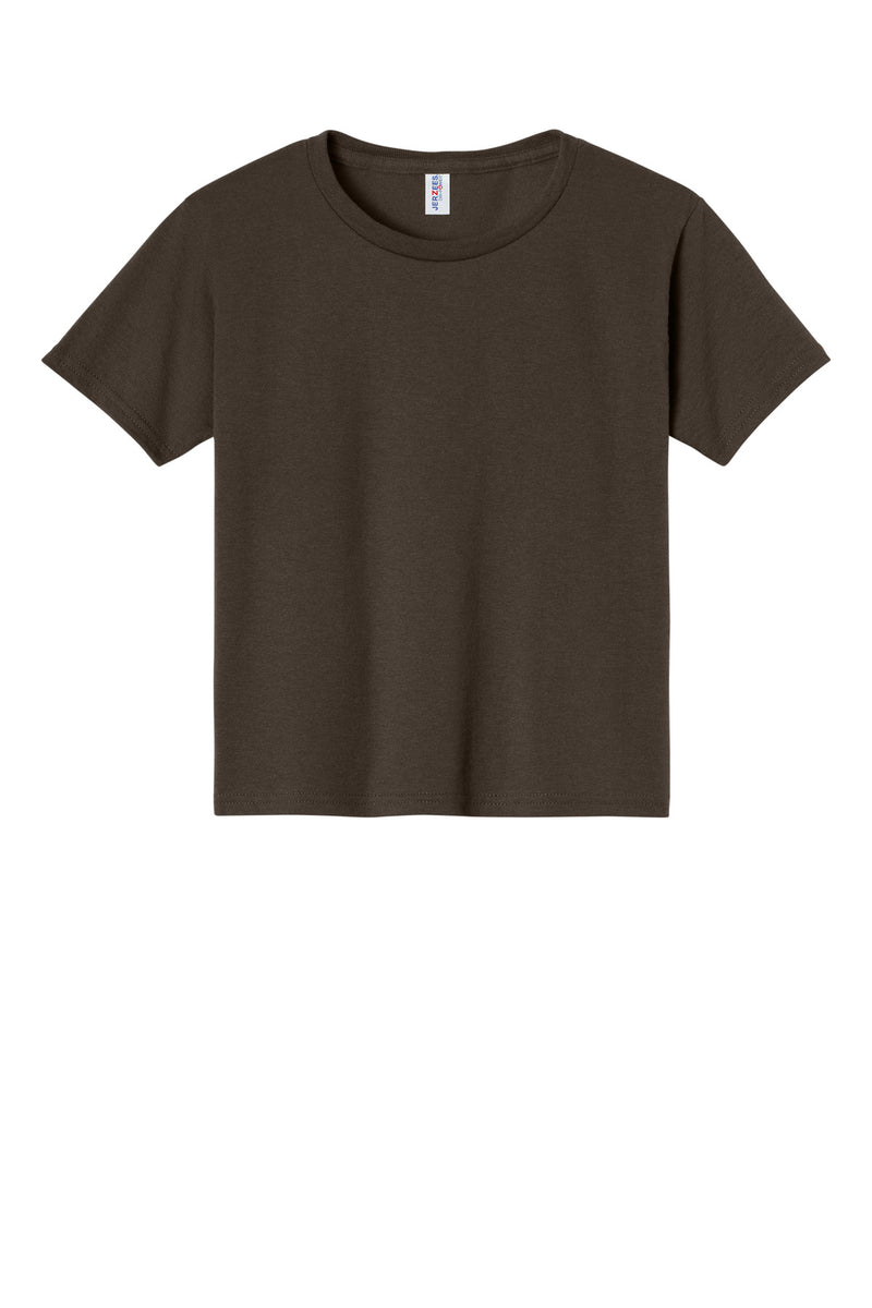 Jerzees - Youth Dri-Power 50/50 Cotton/Poly T-Shirt - Chocolate