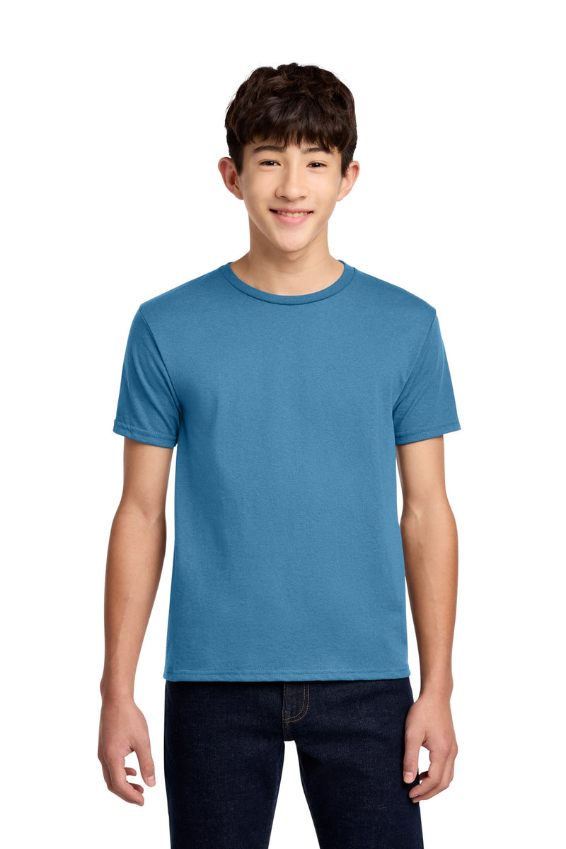 Jerzees - Youth Dri-Power 50/50 Cotton/Poly T-Shirt - Columbia Blue