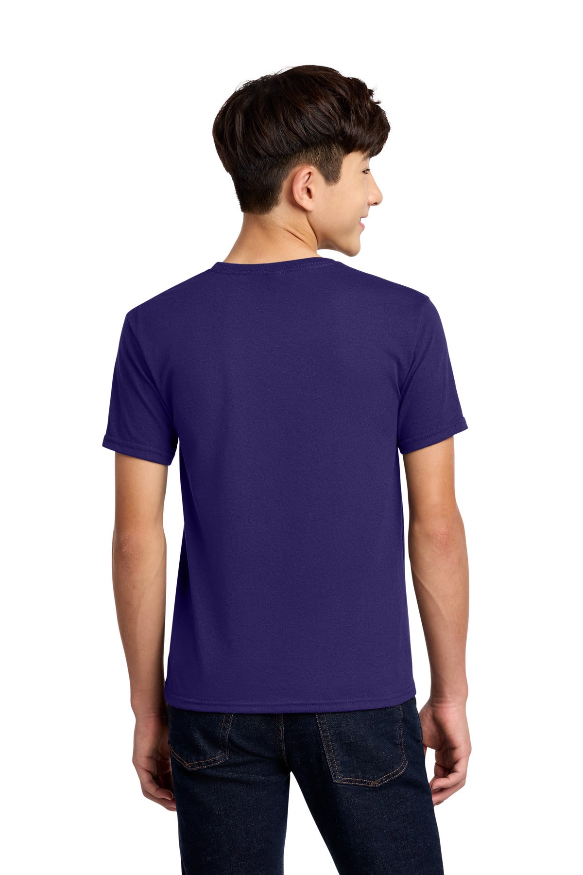 Jerzees - Youth Dri-Power 50/50 Cotton/Poly T-Shirt - Deep Purple