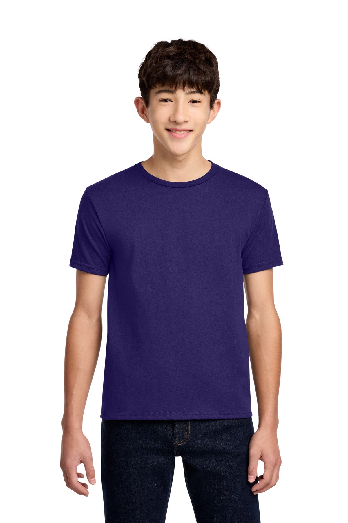 Jerzees - Youth Dri-Power 50/50 Cotton/Poly T-Shirt - Deep Purple
