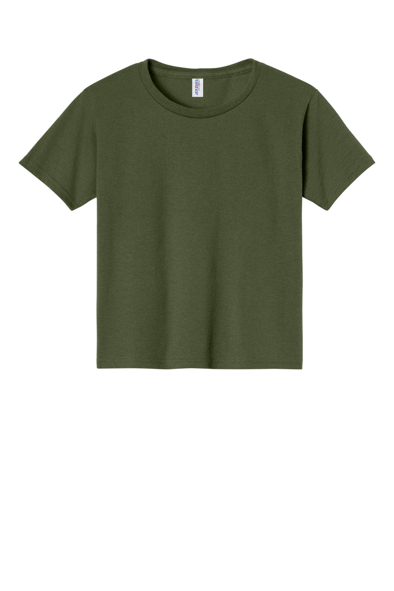 Jerzees - Youth Dri-Power 50/50 Cotton/Poly T-Shirt - Military Green