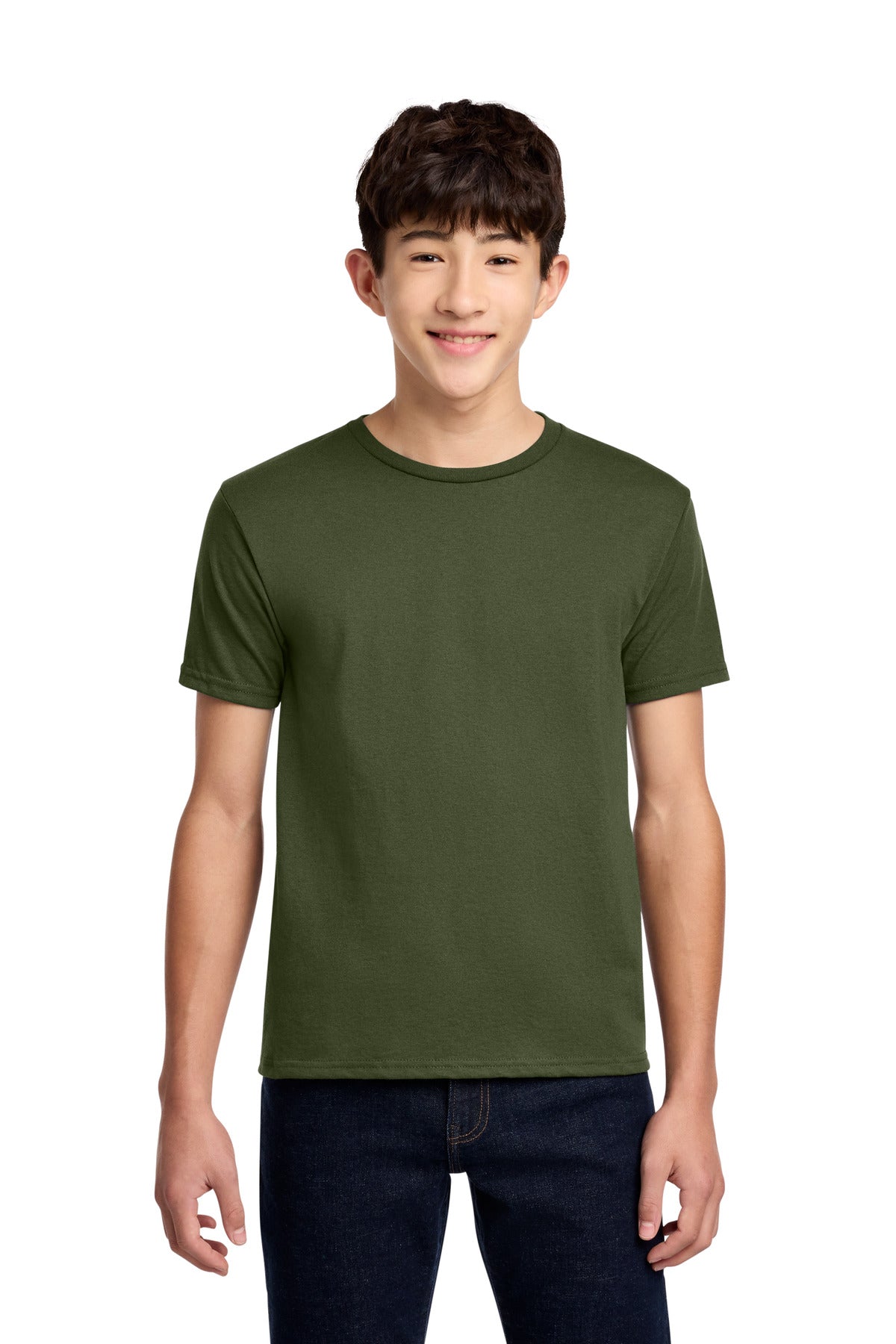 Jerzees - Youth Dri-Power 50/50 Cotton/Poly T-Shirt - Military Green