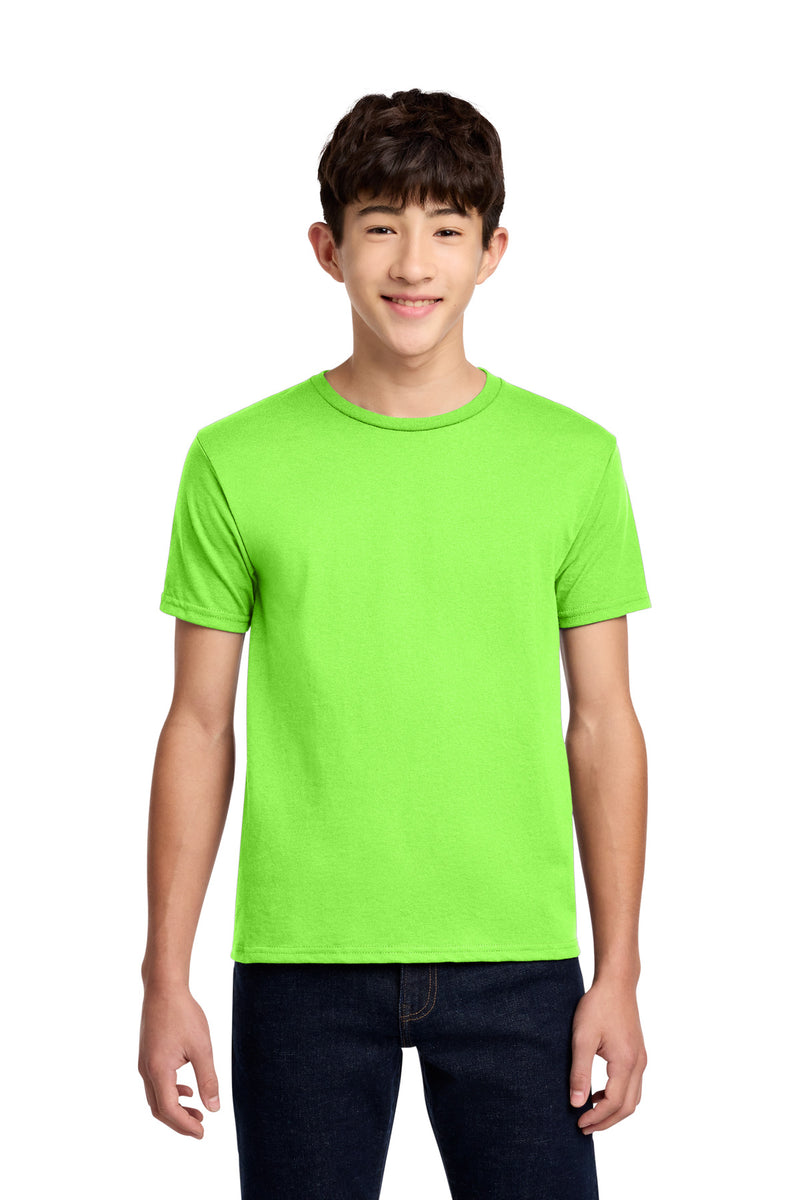 Jerzees - Youth Dri-Power 50/50 Cotton/Poly T-Shirt - Neon Green
