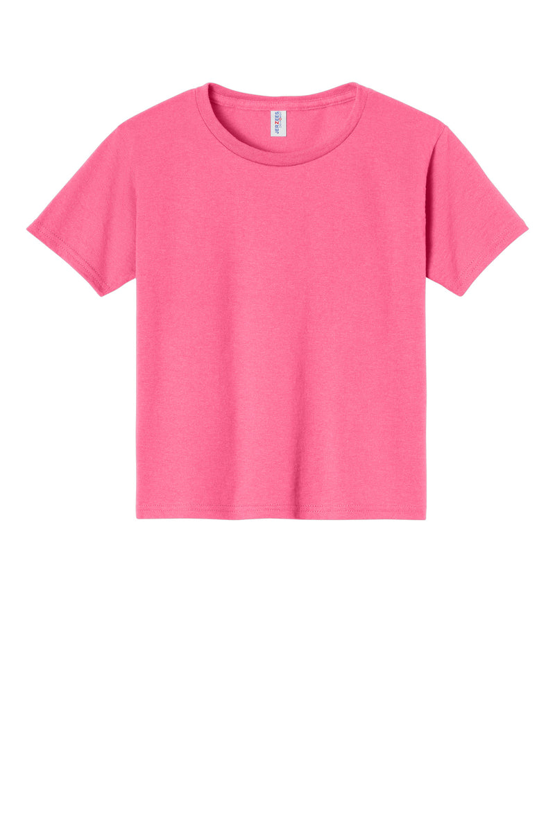Jerzees - Youth Dri-Power 50/50 Cotton/Poly T-Shirt - Neon Pink