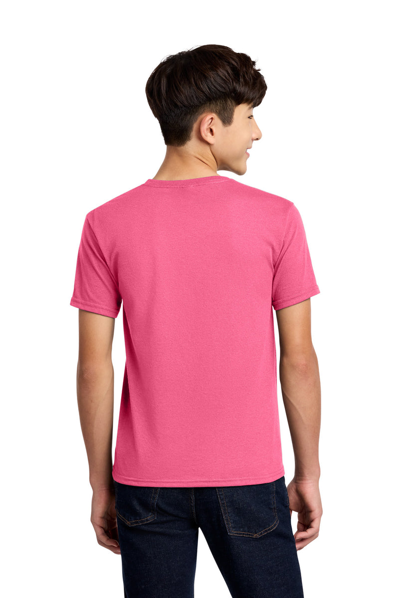 Jerzees - Youth Dri-Power 50/50 Cotton/Poly T-Shirt - Neon Pink