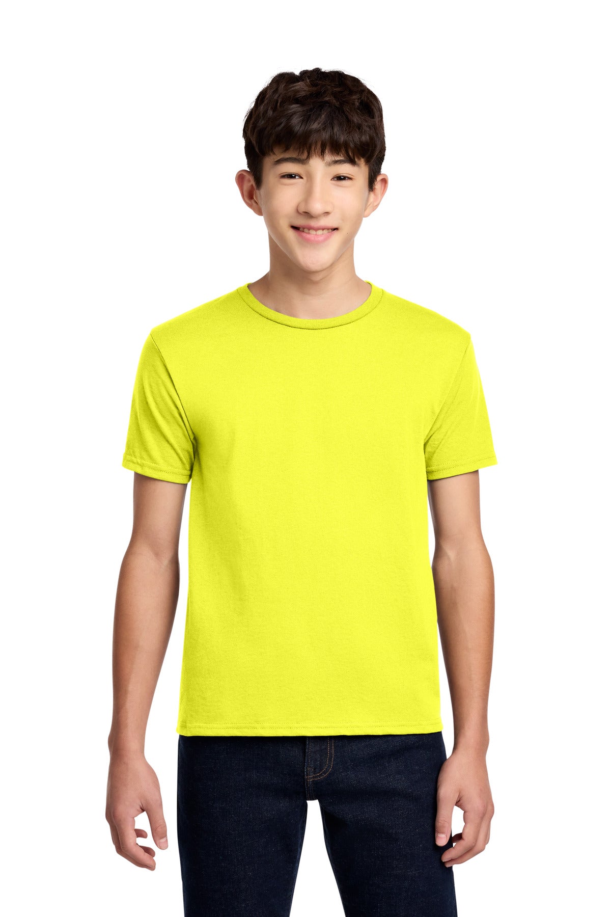 Jerzees - Youth Dri-Power 50/50 Cotton/Poly T-Shirt - Neon Yellow