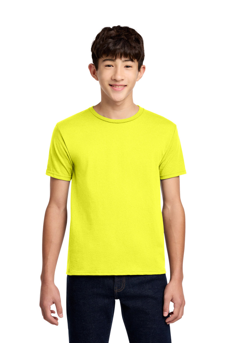 Jerzees - Youth Dri-Power 50/50 Cotton/Poly T-Shirt - Neon Yellow