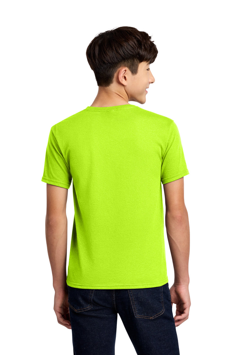 Jerzees - Youth Dri-Power 50/50 Cotton/Poly T-Shirt - Safety Green
