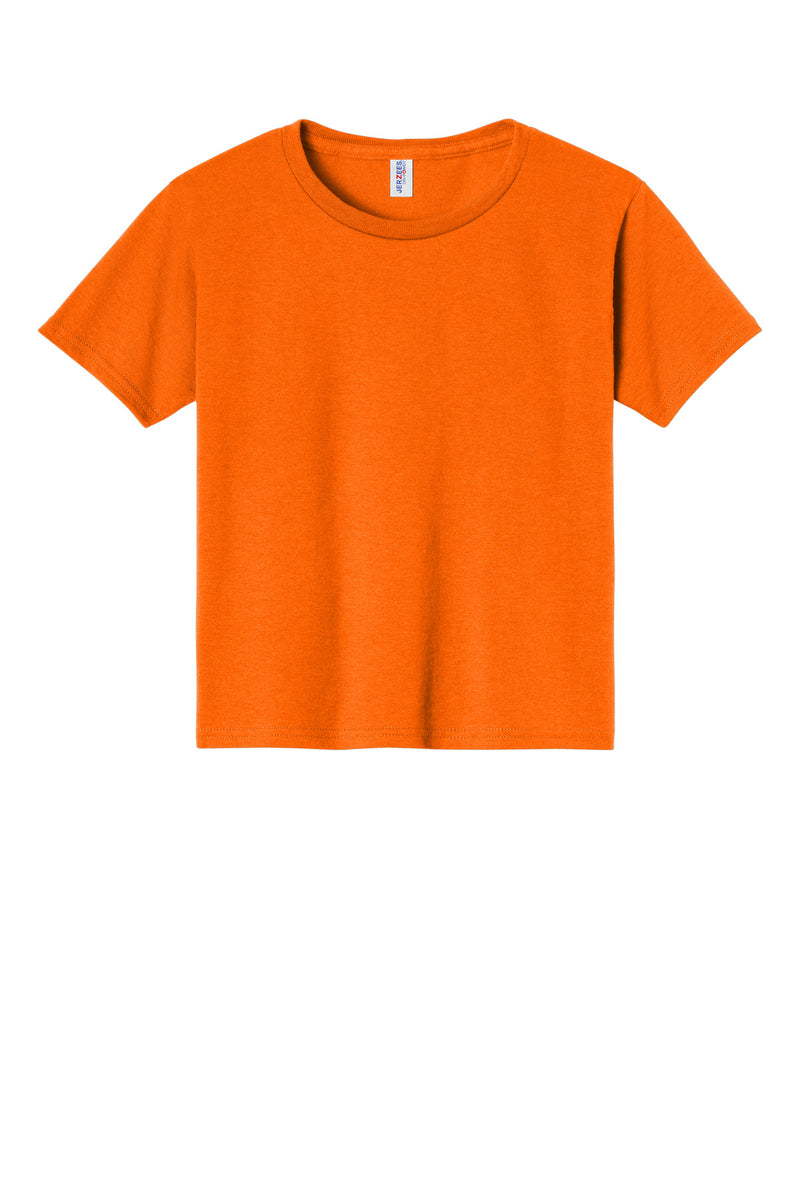 Jerzees - Youth Dri-Power 50/50 Cotton/Poly T-Shirt - Safety Orange