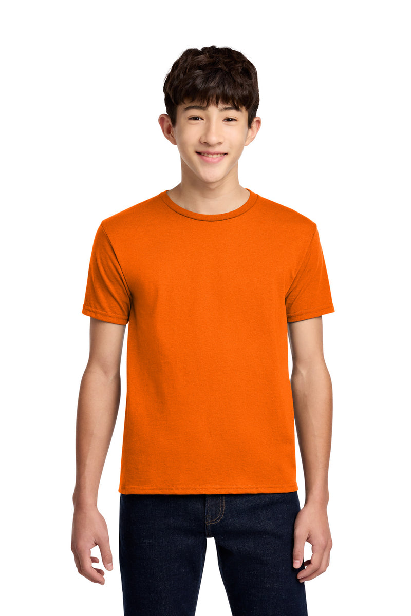 Jerzees - Youth Dri-Power 50/50 Cotton/Poly T-Shirt - Safety Orange