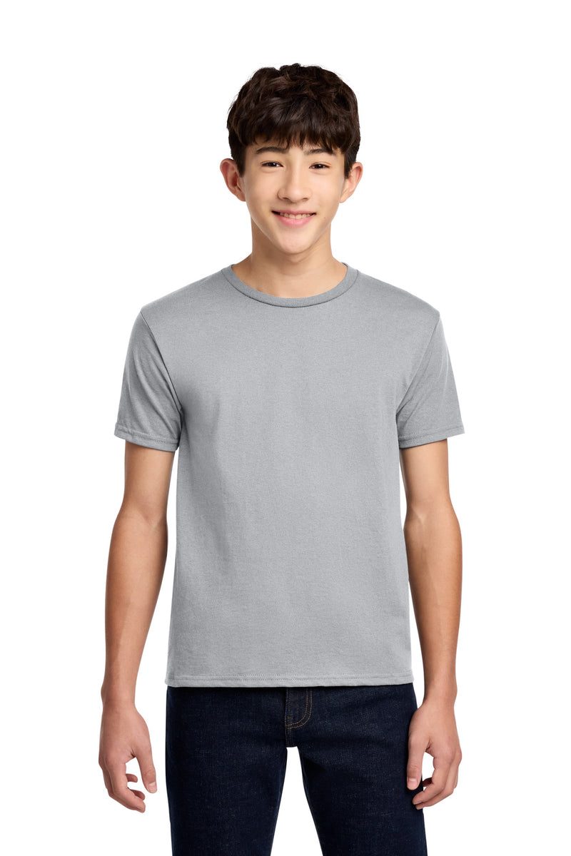 Jerzees - Youth Dri-Power 50/50 Cotton/Poly T-Shirt - Silver