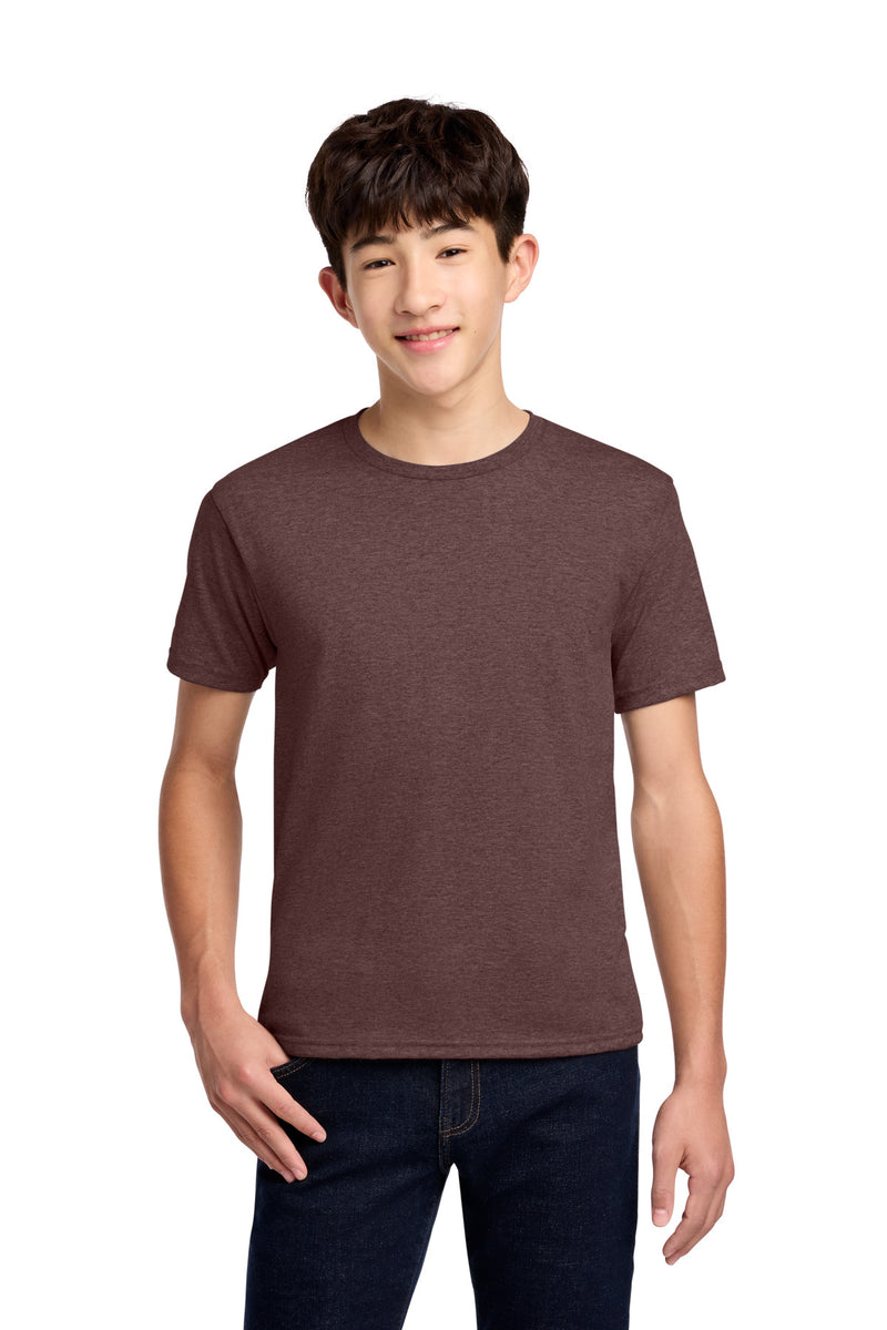Jerzees - Youth Dri-Power 50/50 Cotton/Poly T-Shirt - Vintage Heather Maroon