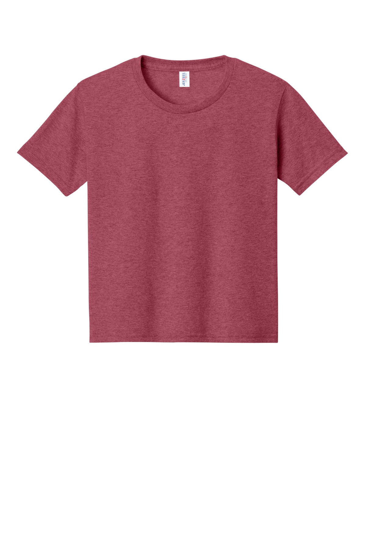 Jerzees - Youth Dri-Power 50/50 Cotton/Poly T-Shirt - Vintage Heather Red