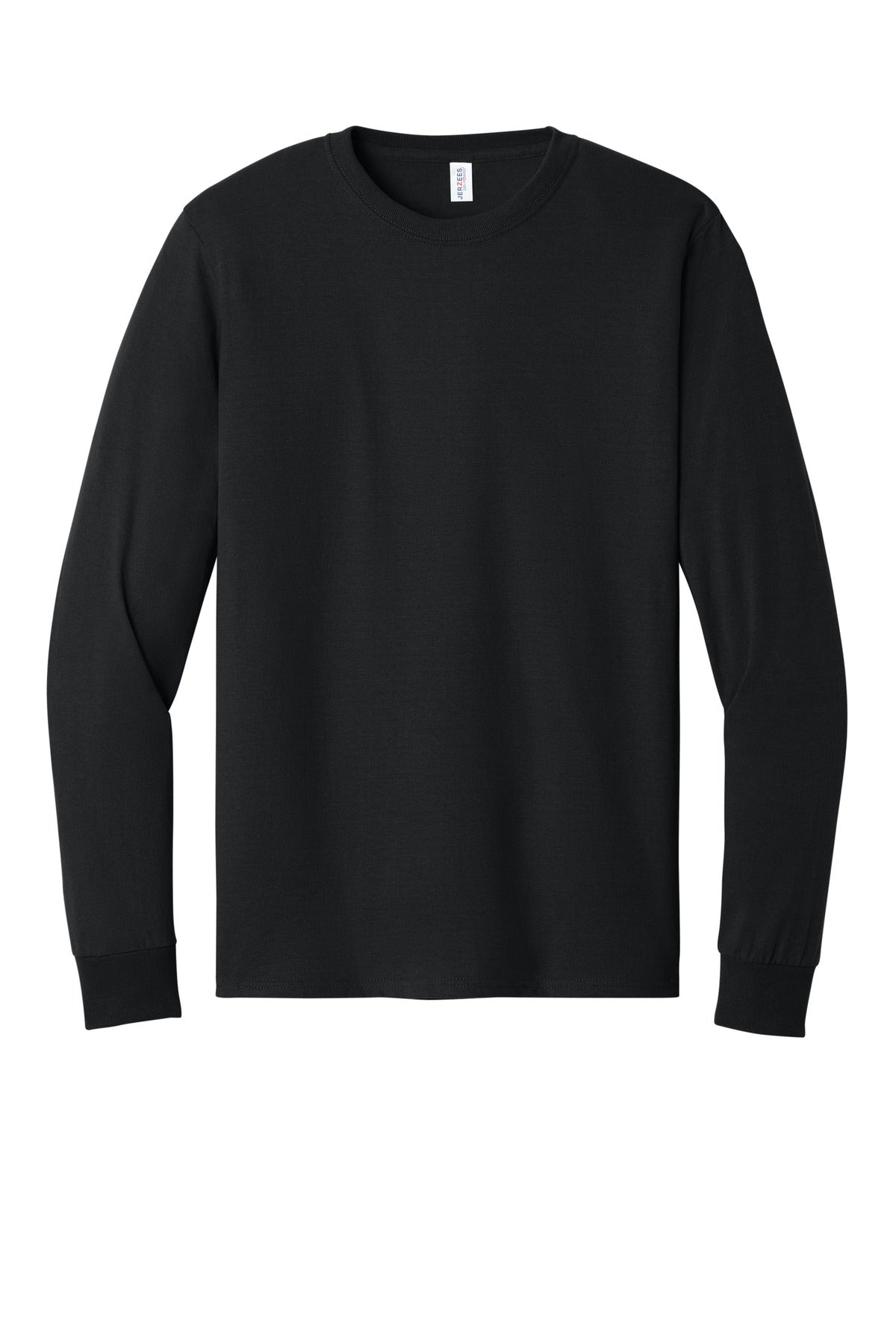 Jerzees - Dri-Power 50/50 Cotton/Poly Long Sleeve T-Shirt - Black
