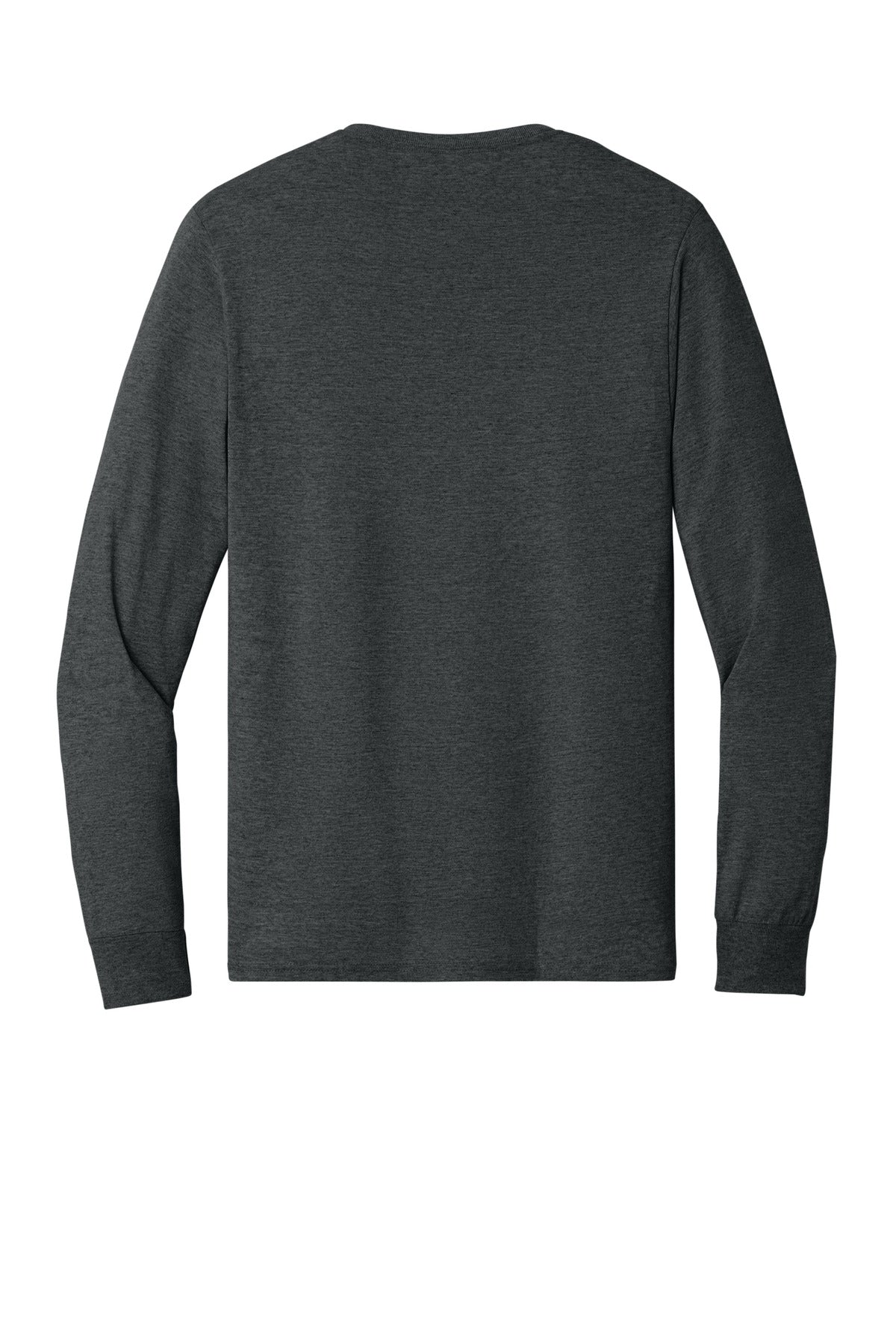 Jerzees - Dri-Power 50/50 Cotton/Poly Long Sleeve T-Shirt - Black Heather