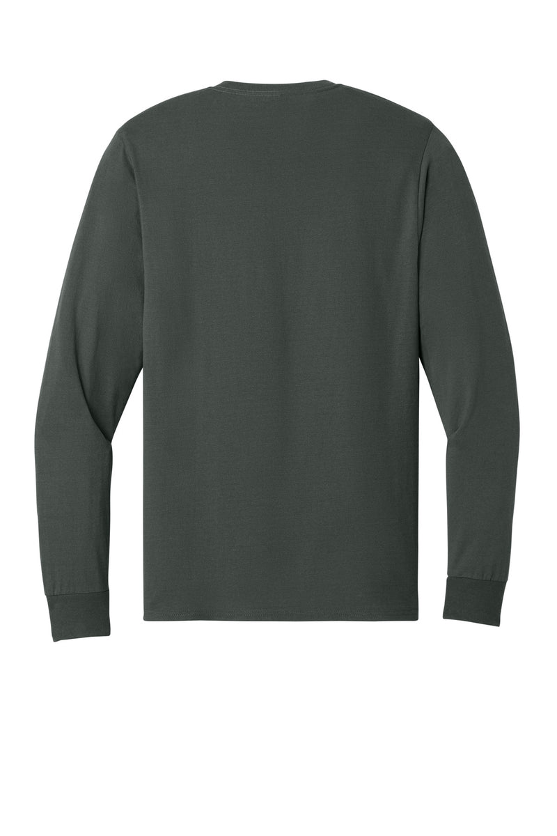 Jerzees - Dri-Power 50/50 Cotton/Poly Long Sleeve T-Shirt - Charcoal Grey