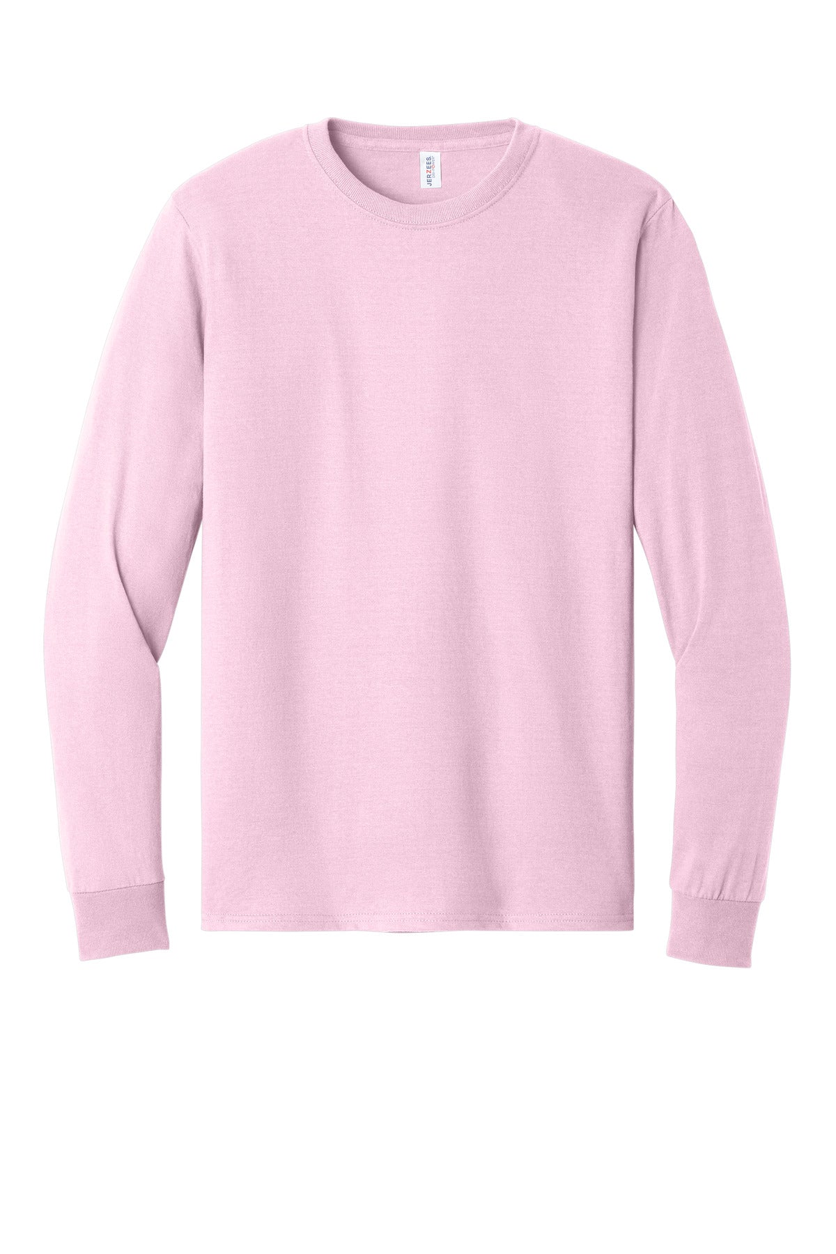 Jerzees - Dri-Power 50/50 Cotton/Poly Long Sleeve T-Shirt - Classic Pink
