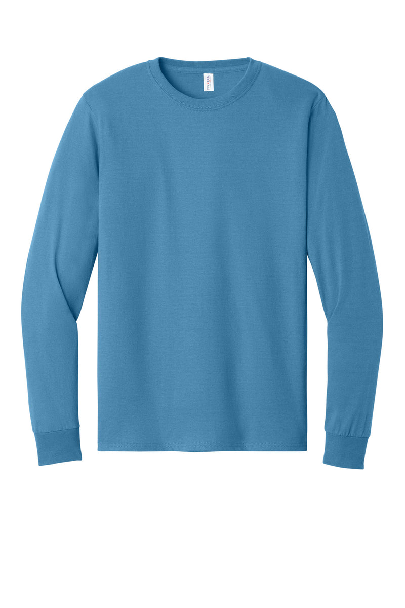 Jerzees - Dri-Power 50/50 Cotton/Poly Long Sleeve T-Shirt - Columbia Blue