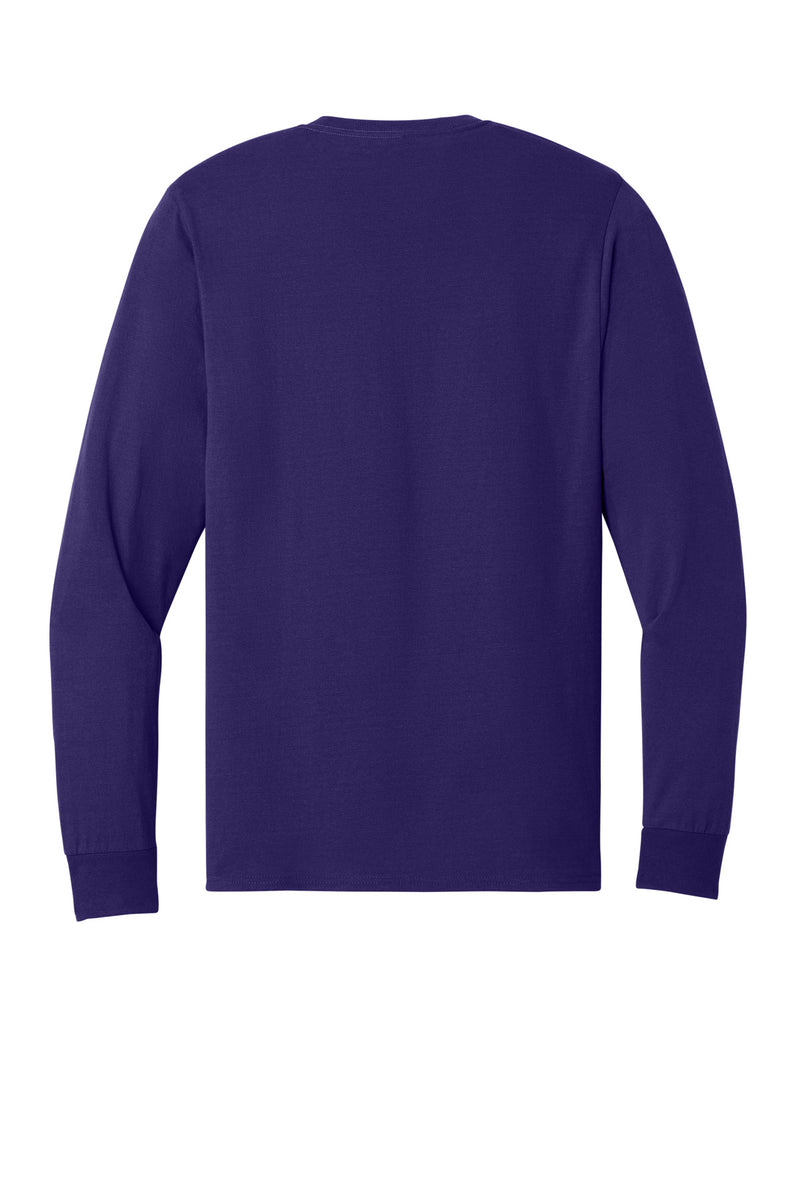 Jerzees - Dri-Power 50/50 Cotton/Poly Long Sleeve T-Shirt - Deep Purple