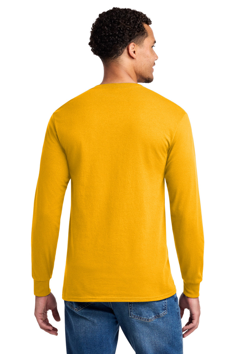 Jerzees - Dri-Power 50/50 Cotton/Poly Long Sleeve T-Shirt - Gold