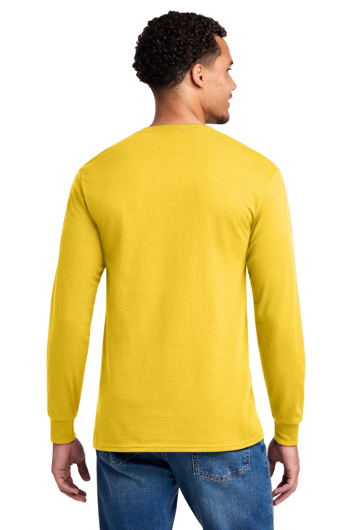 Jerzees - Dri-Power 50/50 Cotton/Poly Long Sleeve T-Shirt - Island Yellow